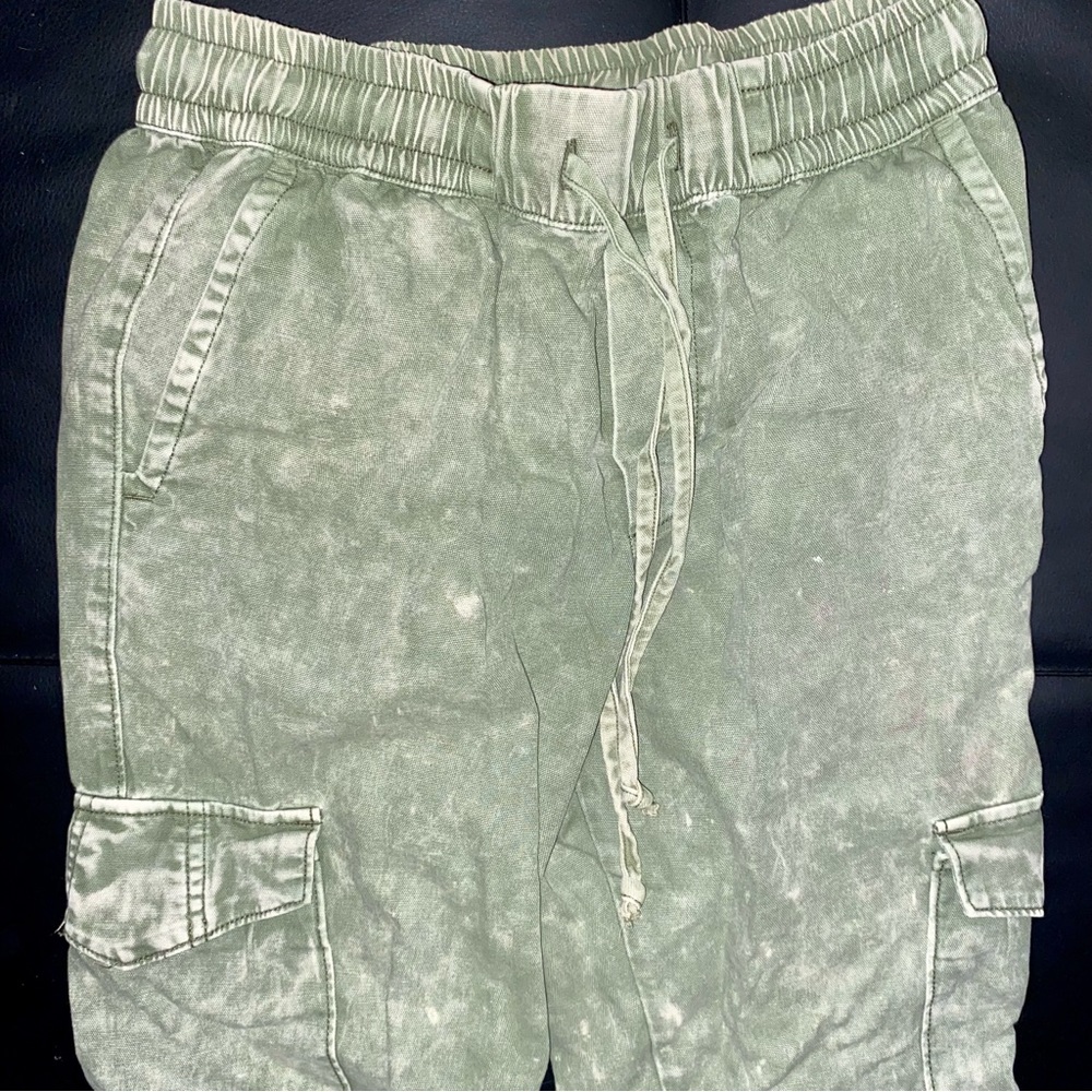 Petite Drawstring Cargo Joggers